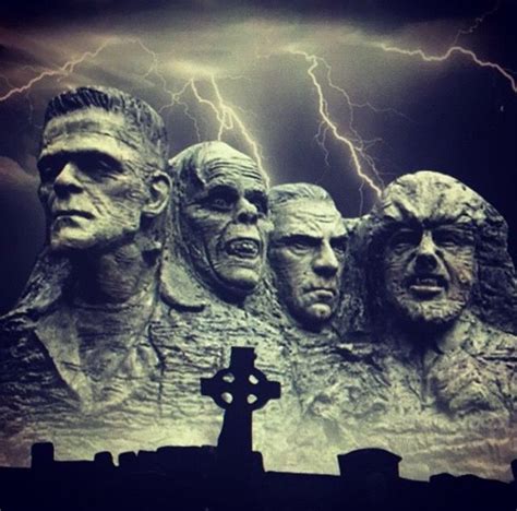 The Mount Rushmore of Monsters! Frankenstein, The Mummy, Dracula & The ...