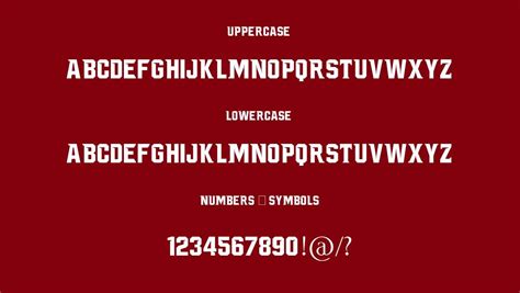 Michigan State Font Free Download