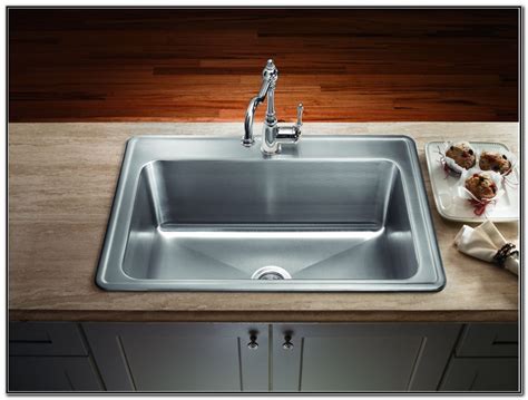 Drop In Stainless Steel Sinks - Sink And Faucets : Home Decorating ...