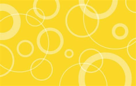 Yellow background with circle shapes. 36123739 Vector Art at Vecteezy