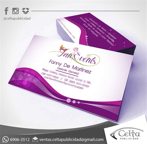 Si deseas hacer tus tarjetas de presentación personalizadas, en Celta Publicidad realizamos tres ...