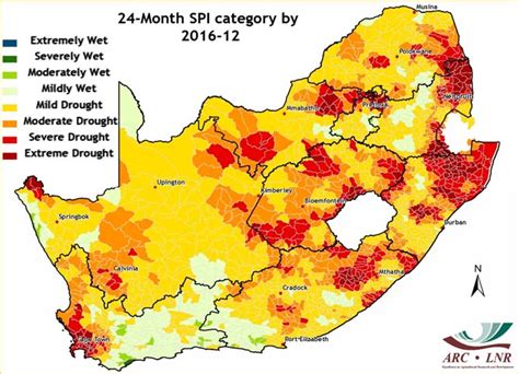 At the 2-year timescale the drought was starting to look serious for much of the WRZ (and many ...