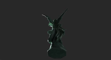 ArtStation - Angel of Light Statue | Game Assets