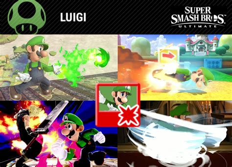 (CONCEPT) Luigi’s Custom Moves Redesigned (more details in thread) : r ...