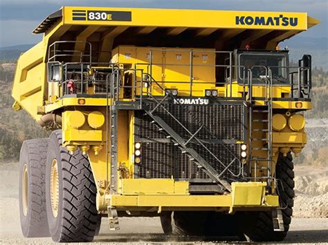 Equipment focus: Komatsu 830E haul truck