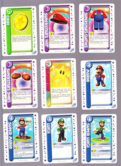 File:Mario Party-e - Cards 1-9.jpg - Super Mario Wiki, the Mario ...