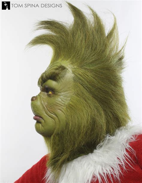 Grinch Makeup Appliance Display Bust - Tom Spina Designs » Tom Spina ...