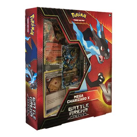 Buy Pokemon Battle Arena Decks Mega Charizard X Set Online at ...