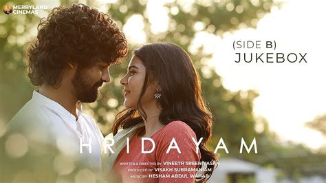 Hridayam - Audio Jukebox (Side B). Pranav. Kalyani. Darshana. Vineeth ...