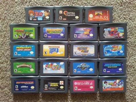 GameBoy Advance Games by valkiriforce on DeviantArt