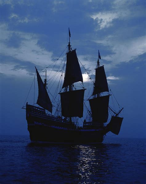 Replica Of Mayflower II Photograph by Panoramic Images - Fine Art America