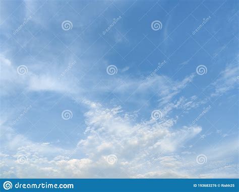 Weather Climate Favourite Atmosphere Clouds Sky Blue Stock Photo ...