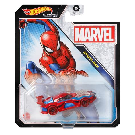 Hot Wheels Marvel Spider Man Character Cars