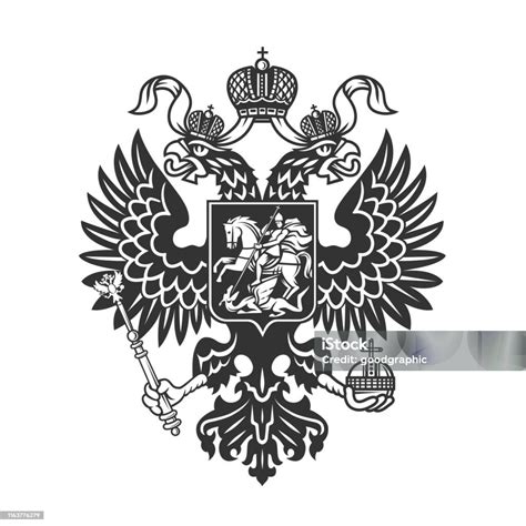 Russian Coat Of Arms Stock Illustration - Download Image Now - Russia ...