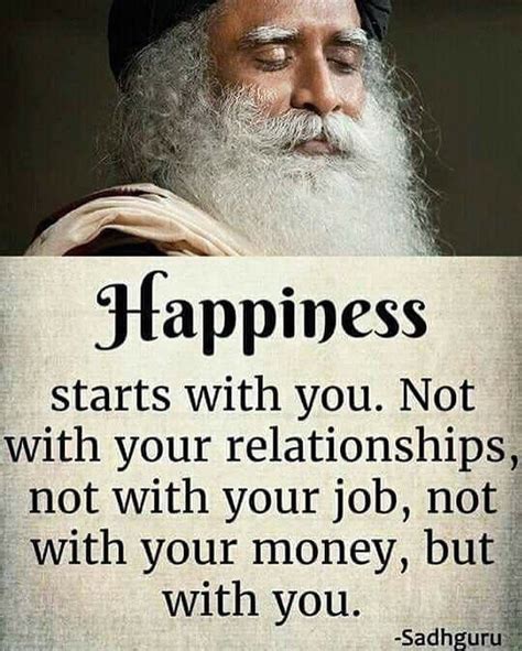 Image may contain: 1 person, beard, text that says 'Happiness you. Not ...