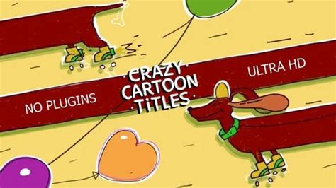 free after effects Cartoon Title templates Archives - Myvfxpro