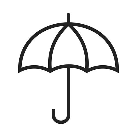 Umbrella Outline Picture