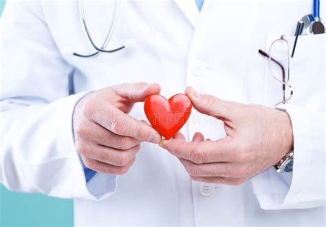 Doctor with heart stock photo. Image of service, medicine - 46634604