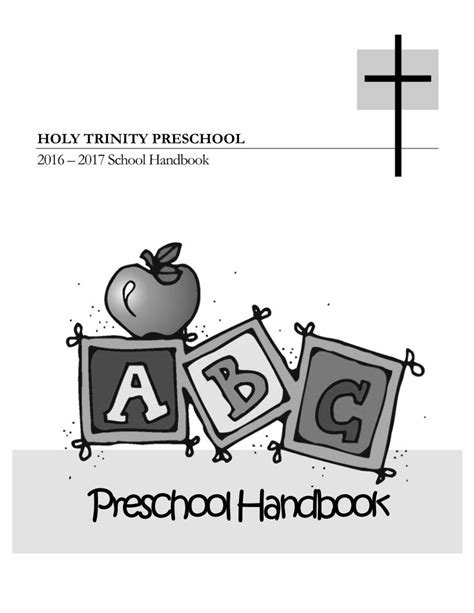 (PDF) HOLY TRINITY PRESCHOOL - h · PDF fileCLOSING OF SCHOOL ...