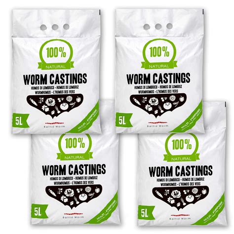 Buy Worm Castings 20 Liter - Pure Natural Multipurpose Fertiliser ...