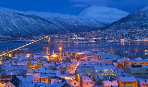 Norway city embraces the polar night