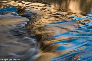 Abstract on Water | Reflections of sunlight on a stream in t… | Flickr