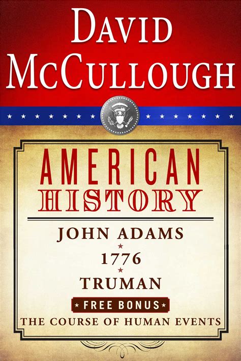 David McCullough American History E-book Box Set eBook by David McCullough | Official Publisher ...