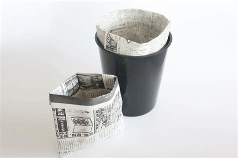 How to make Trash paper bag / Paper garbage Bag | Easy origami instructions