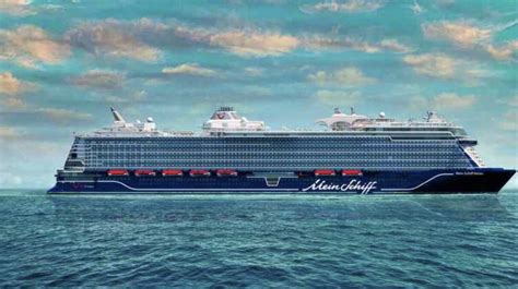 Riviera - News Content Hub - Fincantieri launches Mein Schiff Relax in Monfalcone