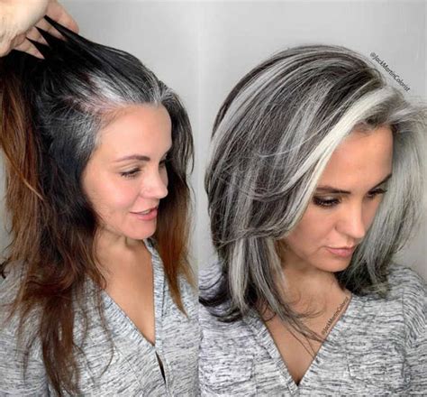 Hairstylist Shares Gorgeous Photos Of People Embracing Their Gray Hair ...