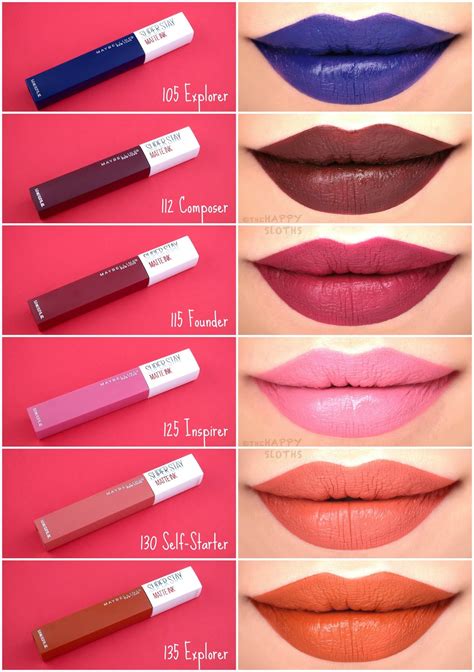 Maybelline | SuperStay Matte Ink City Edition Collection: Review and ...