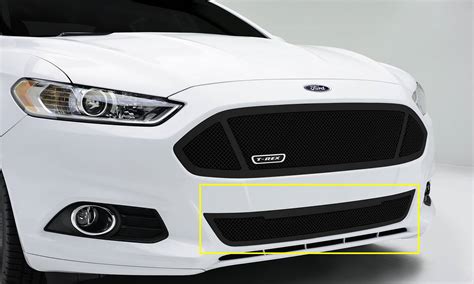 2013-2015 Ford Fusion Upper Class Series Bumper Grille, Black, 1 Pc ...