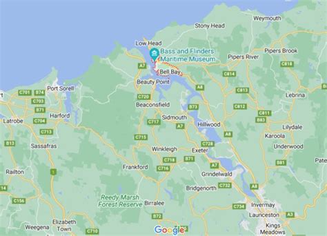 Where is George Town (Tasmania), Australia? see area map & more