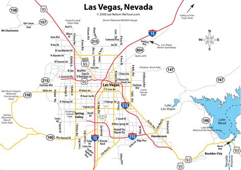 Map of North Las Vegas Nevada - TravelsMaps.Com