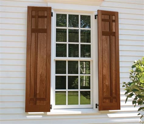 10 Rustic Exterior Window Shutter Designs for Your Home | Timberlane