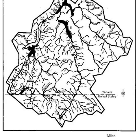 Study Area Map with Flood Locations. | Download Scientific Diagram