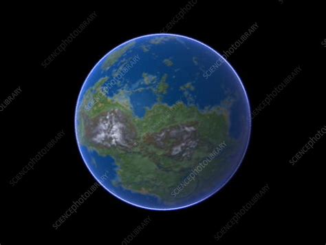 Terraformed Venus - Stock Video Clip - K001/9825 - Science Photo Library