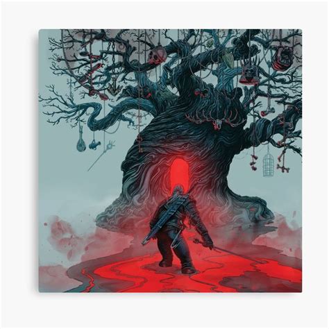 "The Witcher Game Artwork" Canvas Print for Sale by CassidyCreates ...