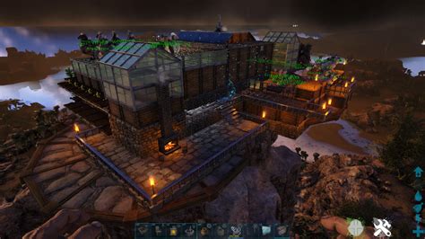 My newly completed Ragnarok kibble farm. : r/ARK