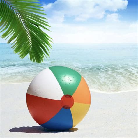 Rainbow beach inflatable ball,kids beach ball,play ball,colorful,water ...