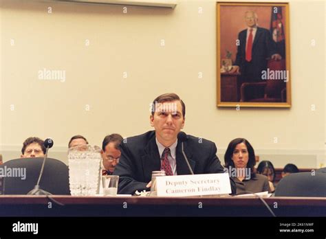 Office of the Secretary - Press Conference Cameron Finley Stock Photo ...