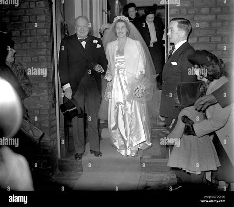 Weddings - Mary Churchill and Captain Christopher Soames Wedding - St Margaret's, Westminster ...