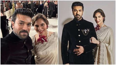 RRR actor Ram Charan's wife Upasana Kamineni ditches gown for the ...