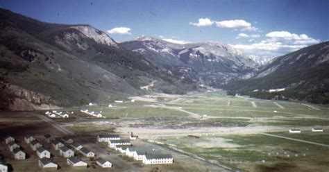 World War II in Color: View of Camp Hale Colorado