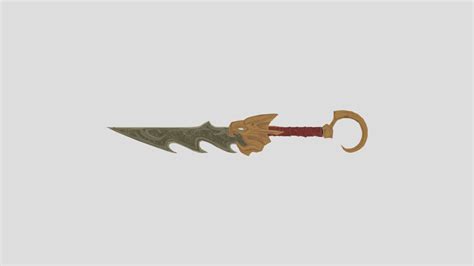 Pyke Dagger - 3D model by Platinum Parker (@PlatinumParker) [05b69e1 ...