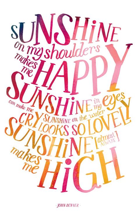 Sunshine by Livy Long, via Behance | Inspirational quotes, Sunshine quotes, Quotes