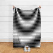 Black and white stripes Fabric | Spoonflower