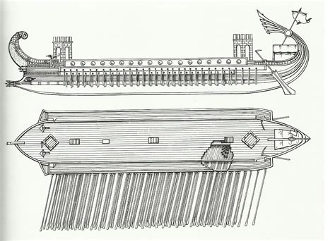 The deceremes and quinqueremes - Militär Wissen