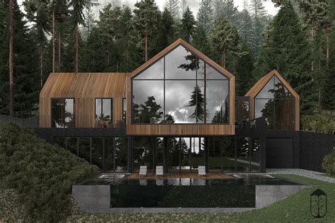 Forest house :: Behance