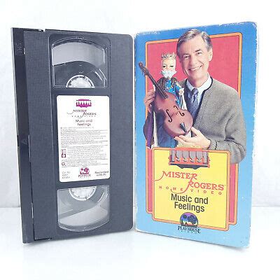 Mister Rogers Neighborhood: Music & Feelings (1986, VHS Tape) Tested w ...